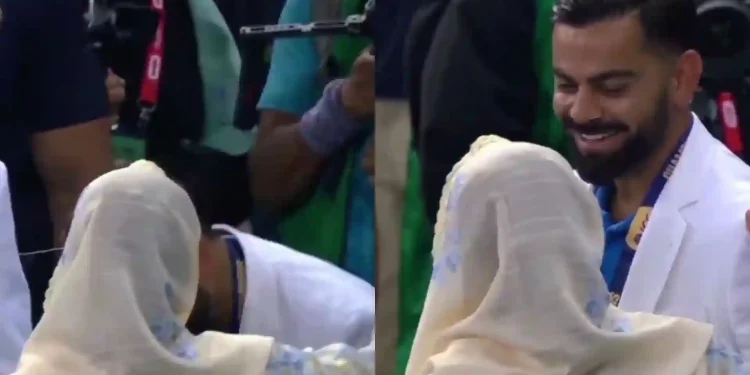 See: Following his Champions Trophy victory, Virat Kohli touches Mohammed Shami's mother's feet