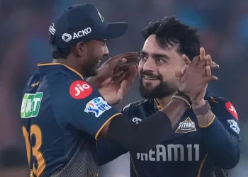 Rashid Khan becomes the third player in the IPL to take 150 wickets.