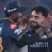 Rashid Khan becomes the third player in the IPL to take 150 wickets. 7 Rashid Khan becomes the third player in the IPL to take 150 wickets.