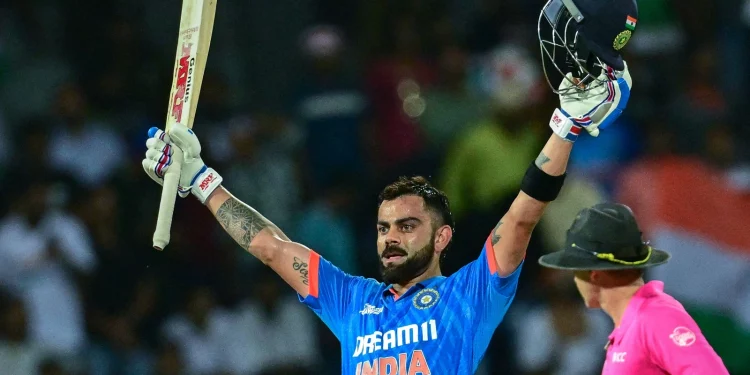 After 549 games, how do Virat Kohli statistics stack up against those of Sachin Ponting?