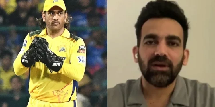 "As long as he is around, it will remain the same" - Zaheer Khan on MS Dhoni's impact ahead of IPL 2025.