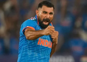 Cooper Connolly praises the Indian bowler following their Champions Trophy 2025 match, saying, "Mohammed Shami is a world-class player for a reason."