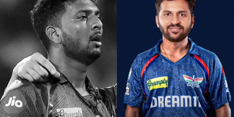 Mohsin Khan will be replaced at LSG by Shardul Thakur. 1 Mohsin Khan will be replaced at LSG by Shardul Thakur.