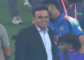 Watch: A viral video shows Jay Shah winking at the camera following India's Champions Trophy 2025 triumph over New Zealand in the finals.