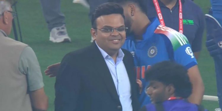 Watch: A viral video shows Jay Shah winking at the camera following India's Champions Trophy 2025 triumph over New Zealand in the finals.