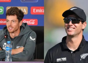I am so pleased of the squad, even though we missed Matt Henry in the final: Mitchell Santner