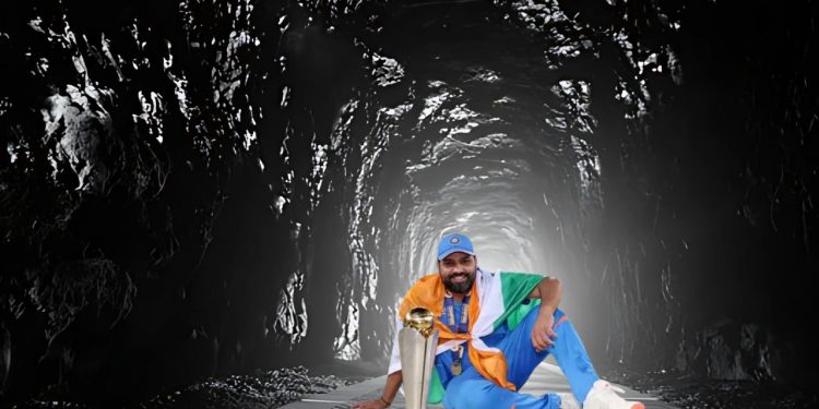 For Rohit, the end of the tunnel is not only light but luminosity. 1 For Rohit, the end of the tunnel is not only light but luminosity.