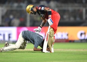 Watch: IPL 2025: A pitch intruder disrupts the tournament's opening match against Virat Kohli