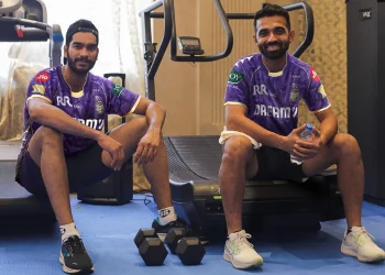 Watch as KKR captain Ajinkya Rahane performs a worship service prior to the 2025 IPL title defence.