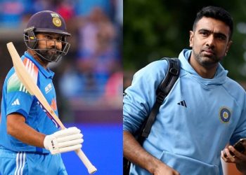 Rohit Sharma and Mohammed Shami are left off of Ravichandran Ashwin's Champions Trophy 2025 starting lineup.