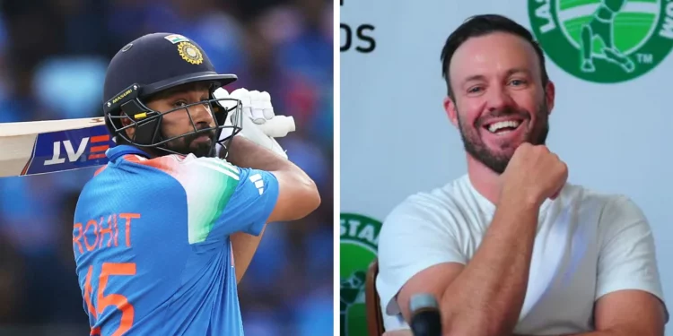 'Compared to other captains, look at his win percentage' - AB de Villiers hails Rohit Sharma among best captain in ODIs