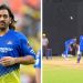 Watch: During a CSK practice, MS Dhoni launches his signature helicopter shot against Matheesha Pathirana.