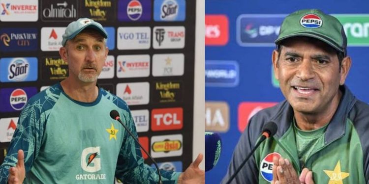 Jason Gillespie names Aaqib Javed "clown" and accuses him of conspiring to undermine authority. 1 Jason Gillespie names Aaqib Javed "clown" and accuses him of conspiring to undermine authority.