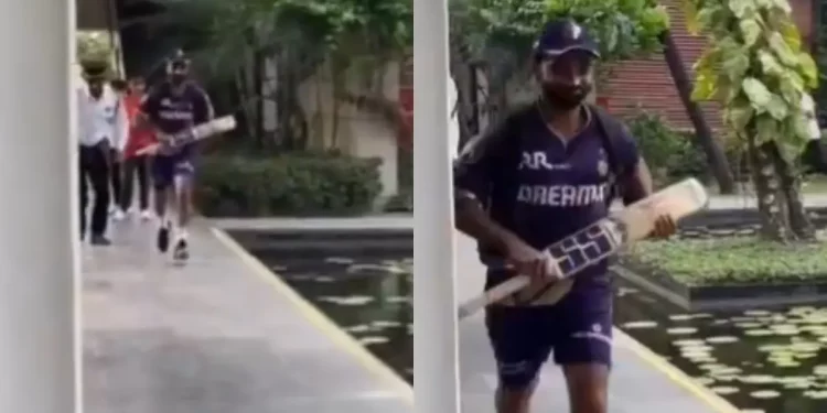Watch: Ajinkya Rahane allegedly nearly missed the squad bus prior to the IPL 2025 opening. 1 Watch: Ajinkya Rahane allegedly nearly missed the squad bus prior to the IPL 2025 opening.