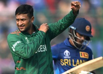 Shakib Al Hasan passes a reevaluation test for questionable bowling behavior.