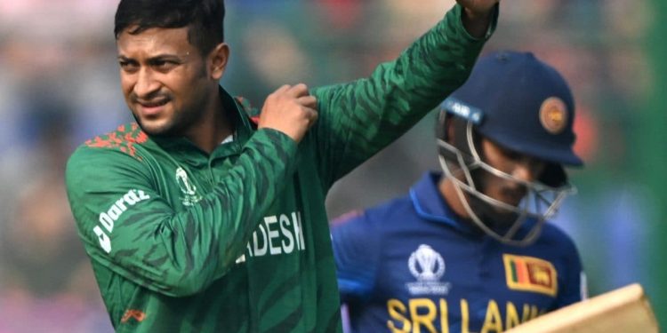 Shakib Al Hasan passes a reevaluation test for questionable bowling behavior. 1 Shakib Al Hasan passes a reevaluation test for questionable bowling behavior.