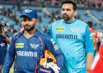 Under pressure Rishabh Pant is supported by LSG mentor Zaheer Khan, who says, "He has been fantastic as a leader." 6 Under pressure Rishabh Pant is supported by LSG mentor Zaheer Khan, who says, "He has been fantastic as a leader."