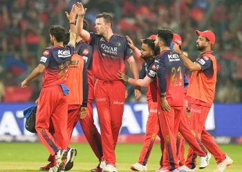 Sanjay Bangar said of RCB's performance against PBKS, "They were in danger of being bowled out for under 50."