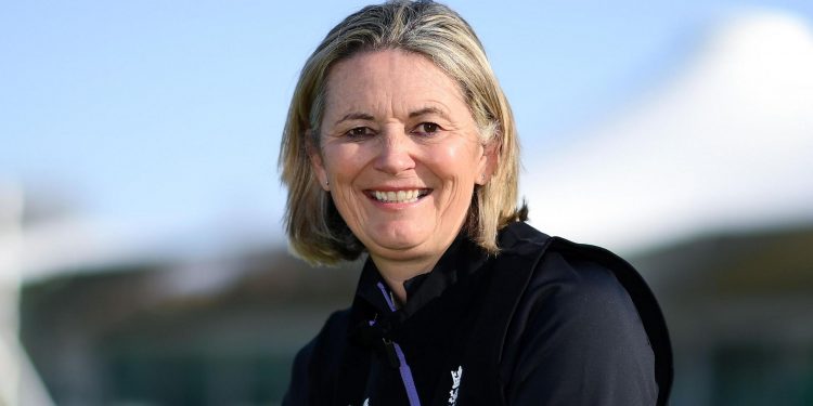 When Charlotte Edwards took over as head coach of the England women's team, she said, "I will hold the players more accountable for their fitness." 1 When Charlotte Edwards took over as head coach of the England women's team, she said, "I will hold the players more accountable for their fitness."