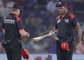"IPL 2025: Nitish Rana, Mohit Sharma support umpires verifying bat sizes"