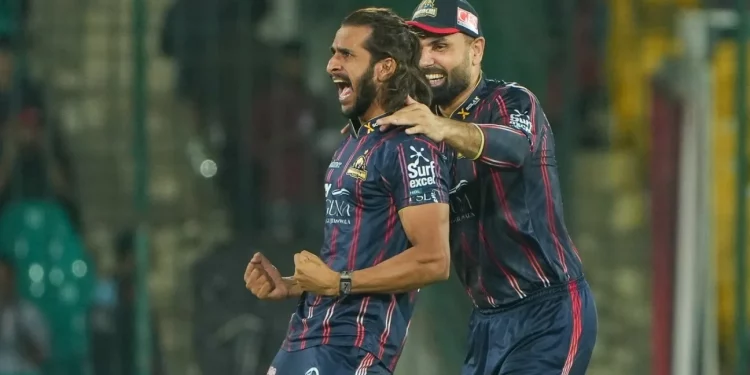 [WATCH] PSL 2025: Hasan Ali imitates Abrar Ahmed’s celebration after taking his wicket