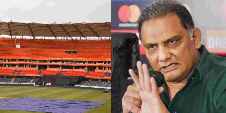 An ethical dilemma costs Azharuddin his Uppal stadium stand.