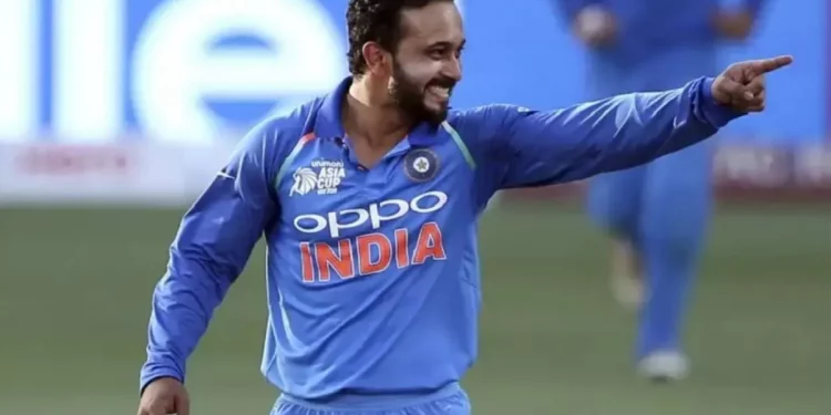 Kedar Jadhav, a former cricket player, will join the BJP to begin his political career. 1 Kedar Jadhav, a former cricket player, will join the BJP to begin his political career.
