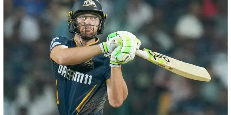 Jos Buttler's innings against RCB is praised by Kane Williamson, who refers to him as the game-winning batsman. 1 Jos Buttler's innings against RCB is praised by Kane Williamson, who refers to him as the game-winning batsman.