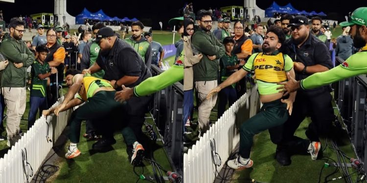 Khushdil Shah responds to taunts from supporters following a clean sweep in NZ vs. PAK 2025