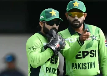 2025 NZ vs. PAK: headed by Mohammad Rizwan For their slow over-rate in the third ODI, Pakistan was fined.