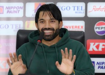 "I regret not finishing my education," says Mohammad Rizwan, addressing his lack of proficiency in English.