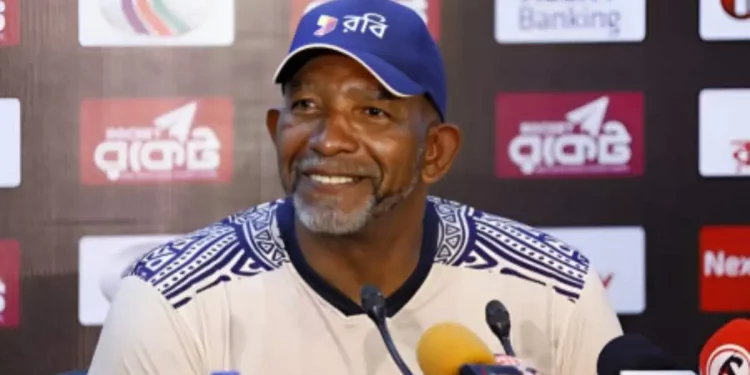 After Bangladesh's loss to Zimbabwe, Phil Simmons said, "I ask for patience from the Bangladesh people." 1 After Bangladesh's loss to Zimbabwe, Phil Simmons said, "I ask for patience from the Bangladesh people."