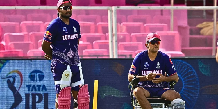 RR head coach Rahul Dravid denounces a fictitious feud with captain Sanju Samson, saying, "I don't know where these reports are coming from."