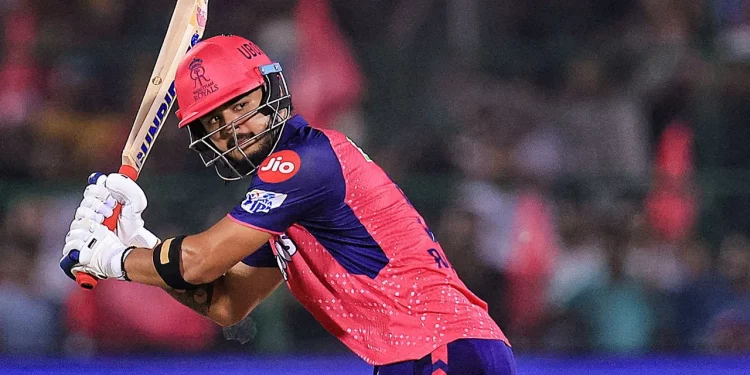 [WATCH] IPL 2025: Riyan Parag destroys Marco Jansen's bowling with a helicopter six
