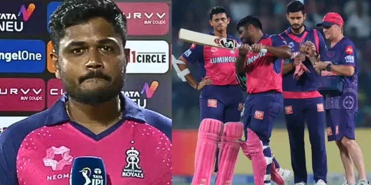 IPL 2025: Following the exciting DC vs. RR match, Sanju Samson gives an update on his injury 1 IPL 2025: Following the exciting DC vs. RR match, Sanju Samson gives an update on his injury