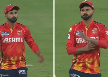 [WATCH] IPL 2025: Shreyas Iyer becomes irate at the umpire's call