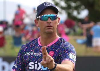 Shane Bond comments on the Rajasthan Royals' IPL 2025 setbacks, saying, "We are probably out of the tournament."