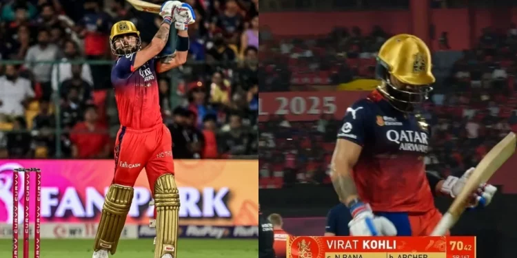 "Fans enraged as OTT crash disrupts RCB vs RR amid Kohli’s explosive innings in IPL 2025." 1 "Fans enraged as OTT crash disrupts RCB vs RR amid Kohli’s explosive innings in IPL 2025."