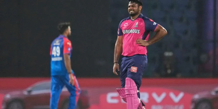 IPL 2025: Following a blustery innings against the Delhi Capitals, Sanju Samson departs due to injury 1 IPL 2025: Following a blustery innings against the Delhi Capitals, Sanju Samson departs due to injury
