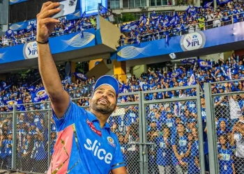 At Wankhede Stadium, MCA honours Rohit Sharma with a stand bearing his name.