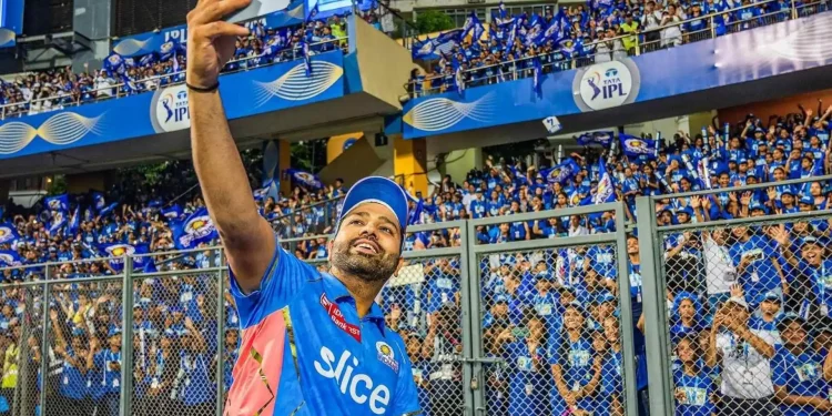 At Wankhede Stadium, MCA honours Rohit Sharma with a stand bearing his name. 1 At Wankhede Stadium, MCA honours Rohit Sharma with a stand bearing his name.