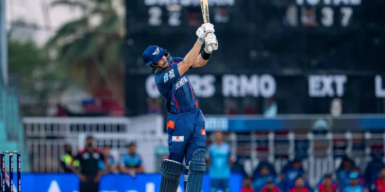In IPL 2025, Aiden Markram hits his fourth fifty, the most in a season. 1 In IPL 2025, Aiden Markram hits his fourth fifty, the most in a season.