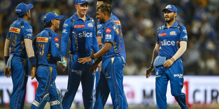 Mitchell Santner gives an important update on the injury to another MI spinner, saying, "Karn has a couple of stitches in his hand."