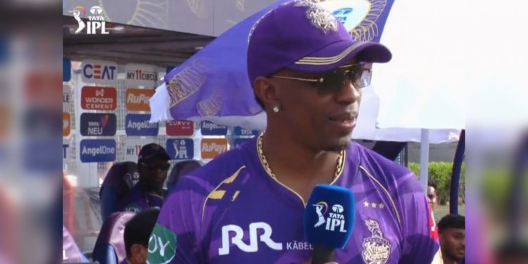 "Russell is not the only one who is struggling at the moment," Dwayne Bravo said in reference to KKR's issues after the GT defeat. 1 "Russell is not the only one who is struggling at the moment," Dwayne Bravo said in reference to KKR's issues after the GT defeat.