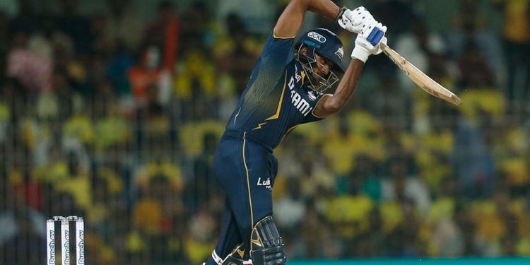 On hard yards, the assistant coach for GT said, "We had to drag him out of the nets." Sai Sudharsan contributes