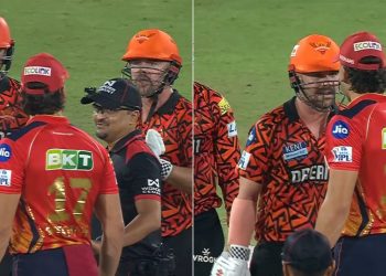 [WATCH] IPL 2025: As Travis Head and Glenn Maxwell clash during SRH vs. PBKS, tensions rise