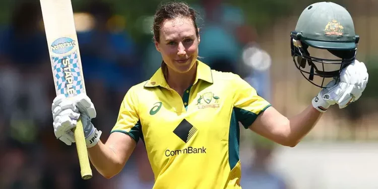 Georgia Voll's undefeated century propels Australia A to victory. 1 Georgia Voll's undefeated century propels Australia A to victory.