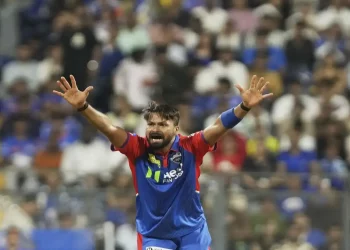IPL 2025: Mukesh Kumar faces a 10% fine for violating the Code of Conduct against the Mumbai Indians