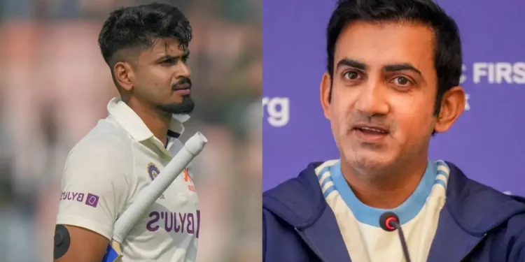 [WATCH] Gautam Gambhir tells a reporter, "I'm not the selector," in response to a question from Shreyas Iyer.