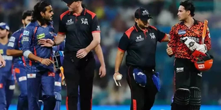 IPL 2025: Abhishek Sharma fined; Digvesh Singh suspended for one game for third violation of the Code of Conduct 1 IPL 2025: Abhishek Sharma fined; Digvesh Singh suspended for one game for third violation of the Code of Conduct